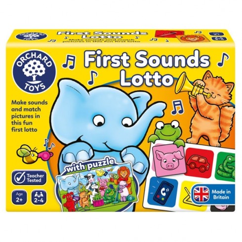 Joc educativ Orchard Toys Primele sunete First Sounds Lotto
