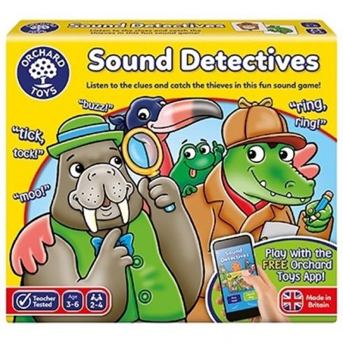 Joc educativ Orchard Toys Sunetul Detectivilor 
