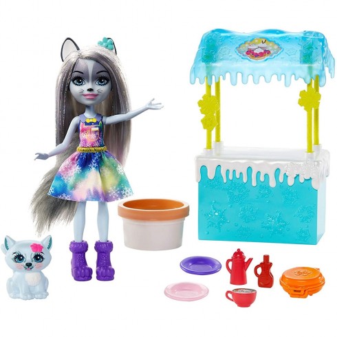 Set Enchantimals by Mattel papusa Hawna Husky, figurina Whipped Cream si accesorii {WWWWWproduct_manufacturerWWWWW}ZZZZZ]