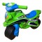 Motocicleta de impins MyKids Police Music 013952 verde albastru 