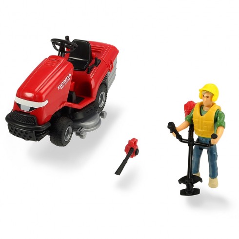 Masina de tuns iarba Dickie Toys Playlife Lawn Mower Set cu figurina si accesorii {WWWWWproduct_manufacturerWWWWW}ZZZZZ]