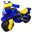 Motocicleta de impins MyKids Police Music 013957 albastru galben 