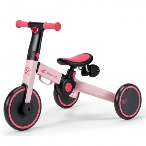 Tricicleta Kinderkraft 3in1 4Trike candy pink