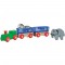 Tren din lemn Eichhorn Animal cu 2 figurine {WWWWWproduct_manufacturerWWWWW}ZZZZZ]