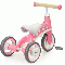 Tricicleta cu pedale Ecotoys LC-V1850 Roz