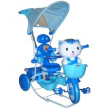 Tricicleta cu copertina Eurobaby Hq2001 albastru