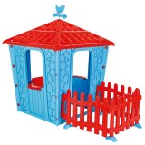 Casuta cu gard pentru copii Pilsan Stone House with Fence blue {WWWWWproduct_manufacturerWWWWW}ZZZZZ]