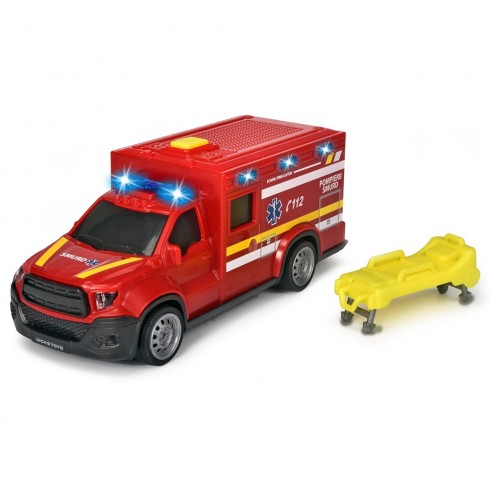 Masina ambulanta Dickie Toys City Ambulance SMURD cu accesorii {WWWWWproduct_manufacturerWWWWW}ZZZZZ]