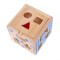 Cub educativ din lemn Ecotoys 2047 