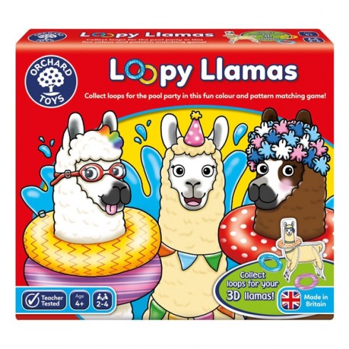 Joc educativ Orchard Toys Lame cu colaci Loopy Llamas