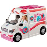 Masina ambulanta Barbie by Mattel I can be Clinica mobila 2 in 1 {WWWWWproduct_manufacturerWWWWW}ZZZZZ]