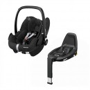 Scaun auto Maxi Cosi Pebble Pro I-Size essential black cu baza auto FamilyFix3
