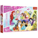 Puzzle Trefl Disney Princess, Printesele si prietenii lor 160 piese {WWWWWproduct_manufacturerWWWWW}ZZZZZ]