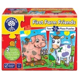 Puzzle Orchard Toys Primii Prieteni de la Ferma