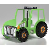 Patut tineret Plastiko Tractor Verde 180x90 
