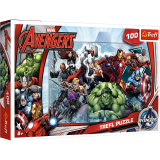 Puzzle Trefl Marvel Avengers, Sa atacam 100 piese {WWWWWproduct_manufacturerWWWWW}ZZZZZ]