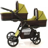 Carucior Pj Baby Pj Stroller Lux 3 in 1 khaki
