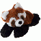 Jucarie de Plus Wild Republic Ecokins Urs Panda Rosu 20 cm