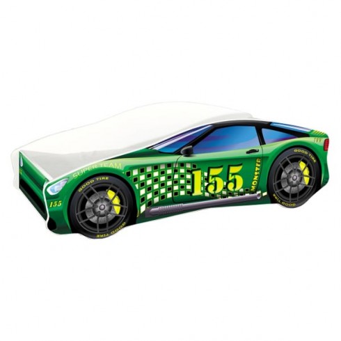 Patut MyKids Race Car 04 Green 140x70