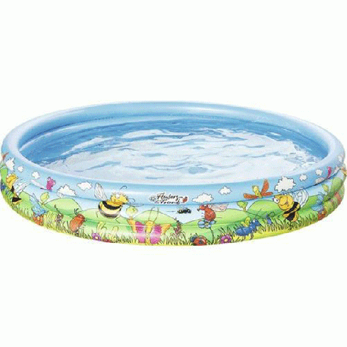 Piscina gonflabila Happy People Flowers and Friends 150x25 cm