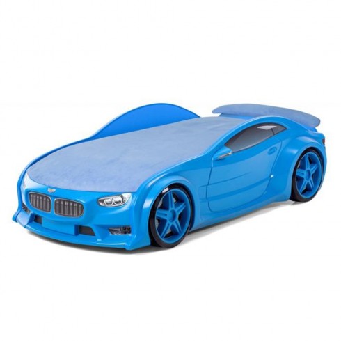 Pat masina tineret MyKids Neo BMW albastru