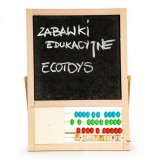 Tabla educationala Ecotoys MB385 cu abac si numere 