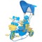 Tricicleta cu copertina Eurobaby 2830ac albastru