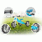 Bicicleta fara pedale Ricokids RC-616 2 in 1 albastru