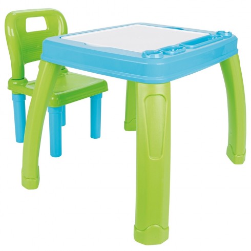Set Masuta cu scaun pentru copii Pilsan Study Table blue {WWWWWproduct_manufacturerWWWWW}ZZZZZ]