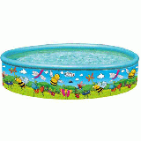 Piscina Happy People Flowers and Friends 155 x 30 cm