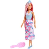 Papusa Barbie by Mattel Dreamtopia cu perie {WWWWWproduct_manufacturerWWWWW}ZZZZZ]