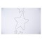 Patut Drewex Stars silver si Saltea Cocos 120x60x8 cm