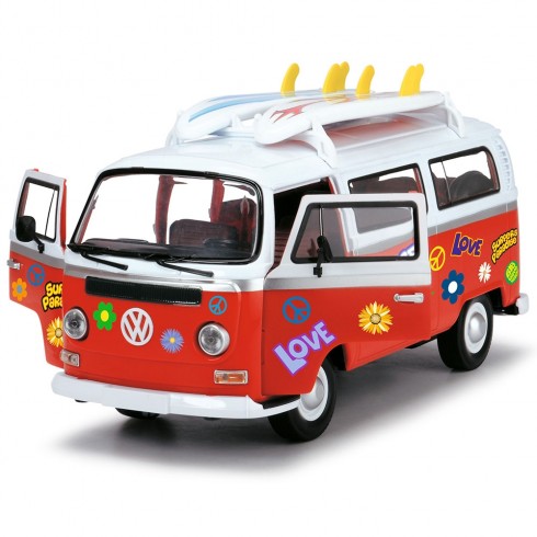Masina Dickie Toys Volkswagen Surfer Van cu accesorii {WWWWWproduct_manufacturerWWWWW}ZZZZZ]