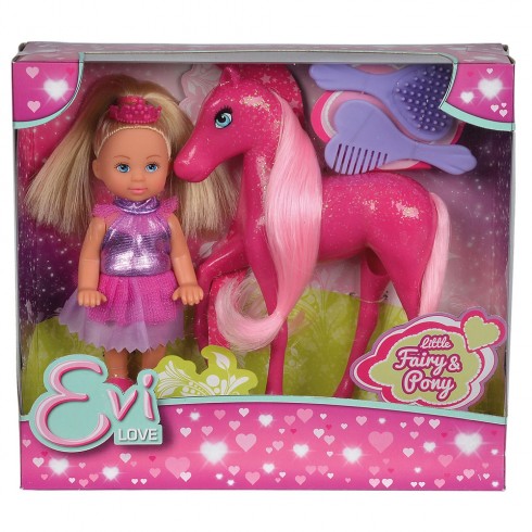 Papusa Simba Evi Love Fairy 12 cm cu ponei Pony si accesorii {WWWWWproduct_manufacturerWWWWW}ZZZZZ]