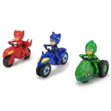 Set Dickie Toys 3 Motociclete Eroi in Pijama cu 3 figurine {WWWWWproduct_manufacturerWWWWW}ZZZZZ]