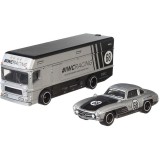 Camion Hot Wheels by Mattel Car Culture Euro Hauler cu masina Mercedes-Benz 300 SL {WWWWWproduct_manufacturerWWWWW}ZZZZZ]
