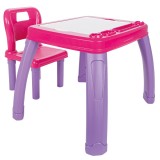 Set Masuta cu scaun pentru copii Pilsan Study Table pink {WWWWWproduct_manufacturerWWWWW}ZZZZZ]